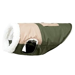 大型犬用 防水フード付きジャケット ベージュ 大型犬用 防水フード付きジャケット ベージュ